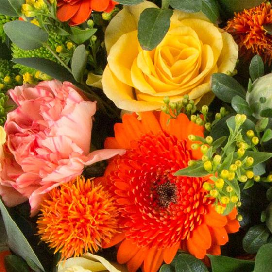 Florist's choice hand-tied bouquet made at Stems of Burnside