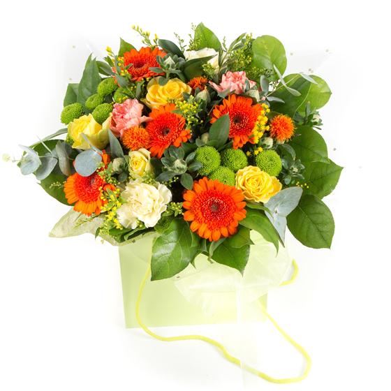 Citrus Gift Bag — flowers from Stems of Burnside, £40