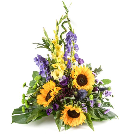 Sunshine — flowers from Stems of Burnside, £45